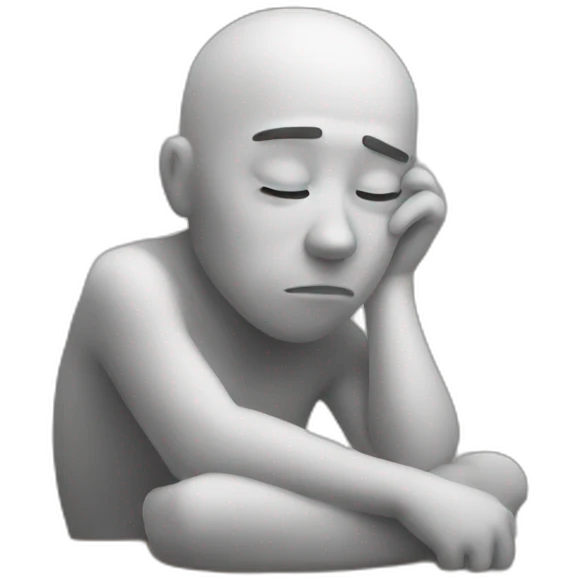 tired emoji