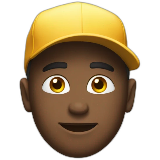 Superstar With cap emoji