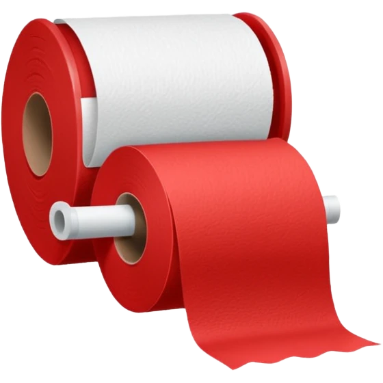 krımızı tuvalet kağıdı emoji