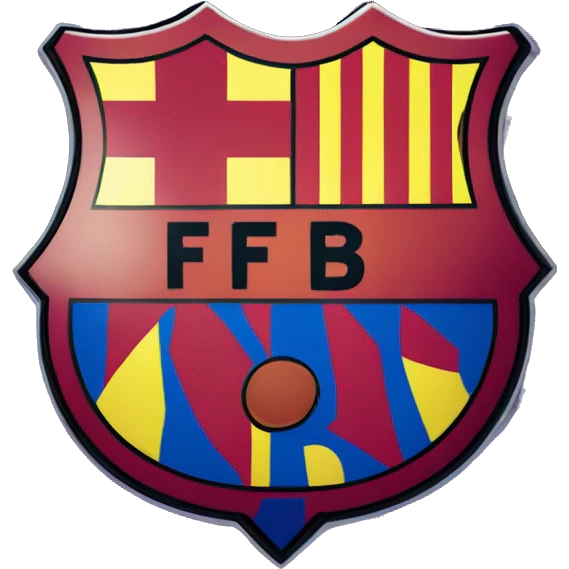 Fc Barcelona logo emoji