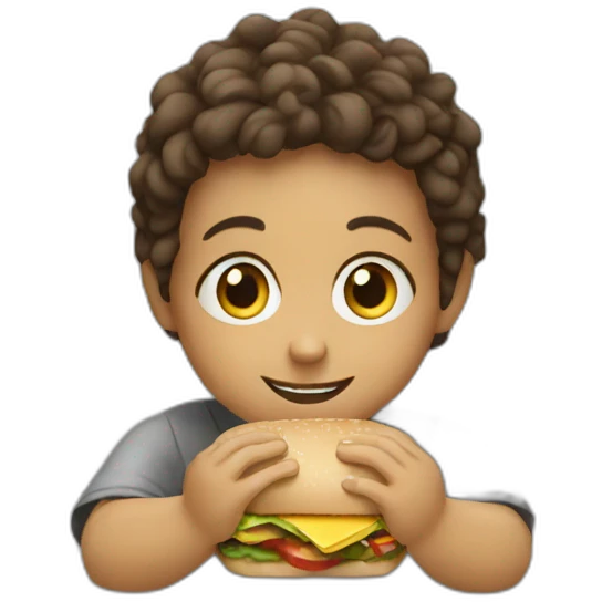 kid lunch emoji