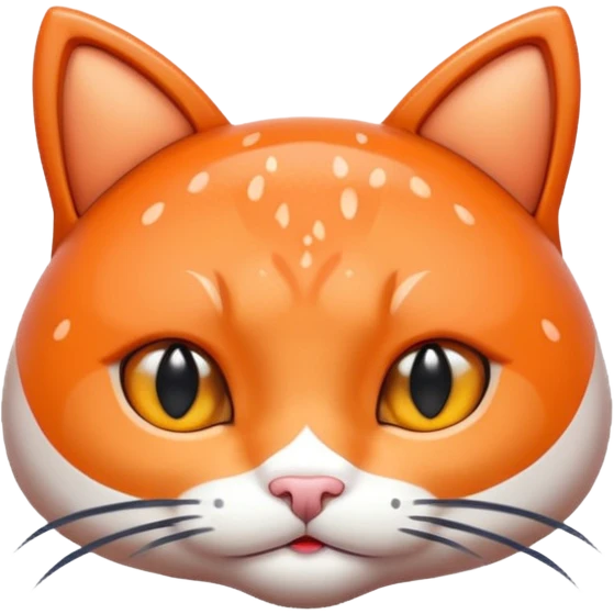 make a salmon with cat ears emoji