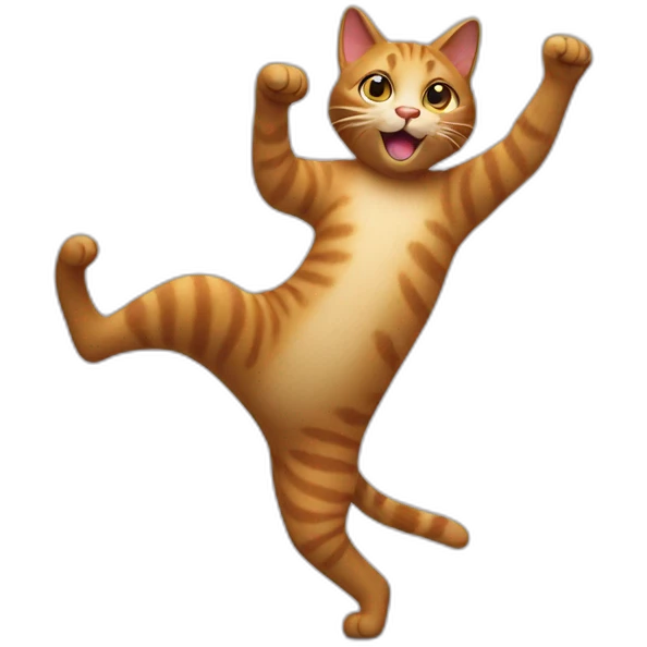 dancing cat emoji