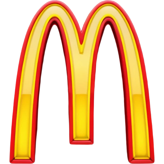 Neon McDonald’s  emoji