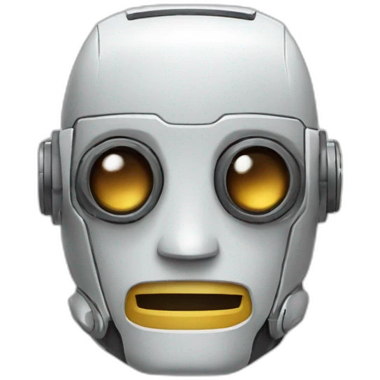 žiak - robot emoji