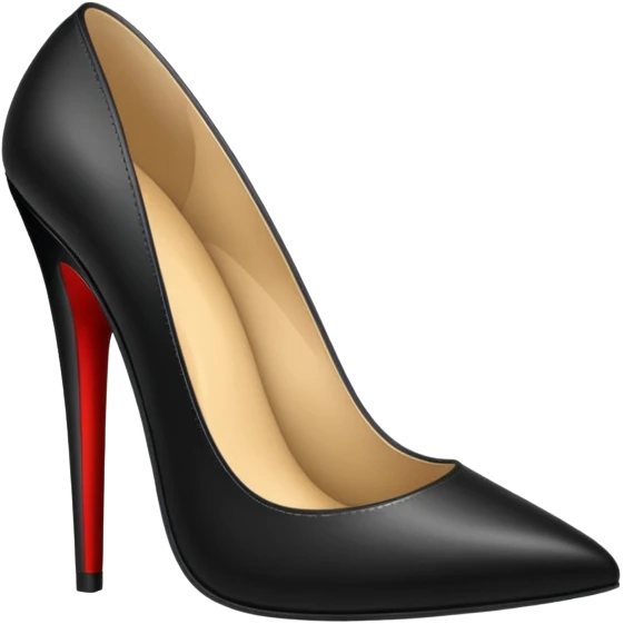 A high heel emoji