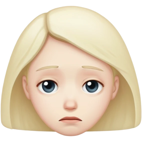 Sad depresses  emoji