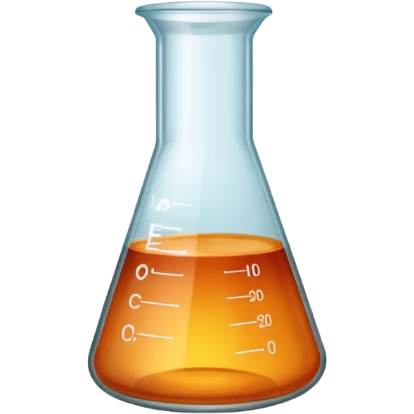 บีกเกอร์เคมี emoji