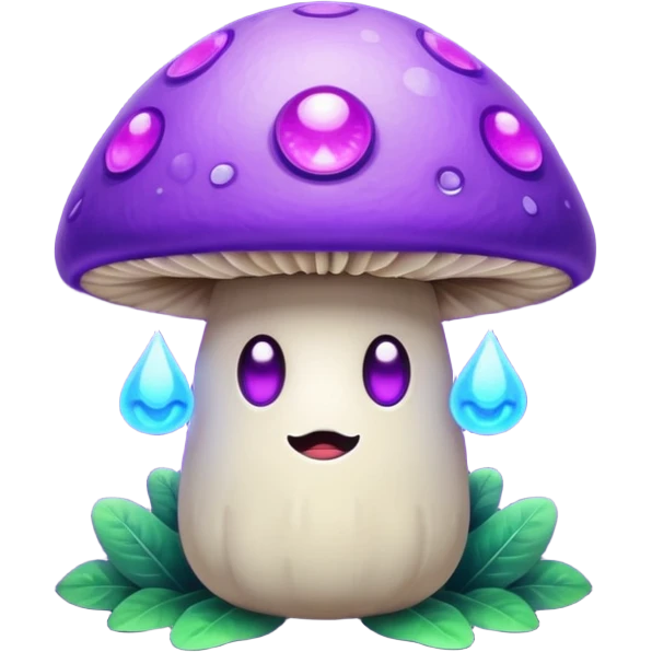 Chakra third eye psychic mushroom  emoji