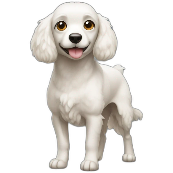 Chien mouton emoji