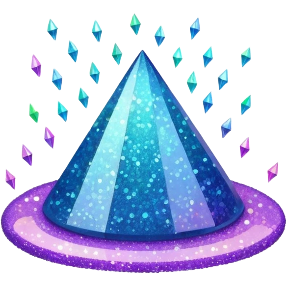 Sparkling glitter emoji