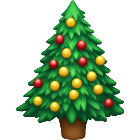 christmas tree emoji