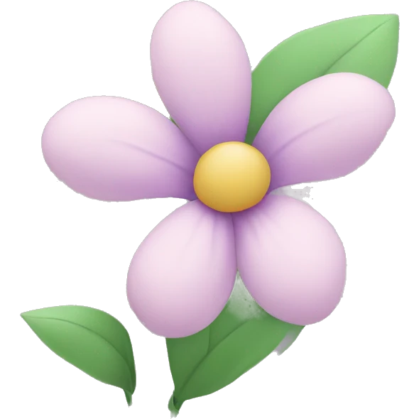 Pastel flower  emoji