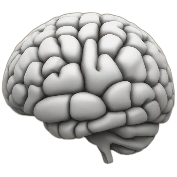Brain from above emoji