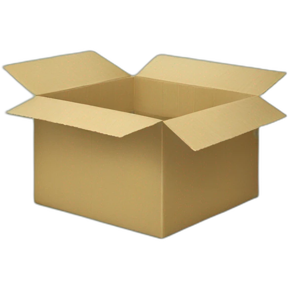 Empty green pizza box emoji