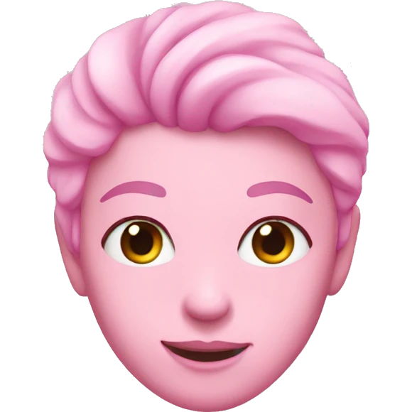 Pink emoji