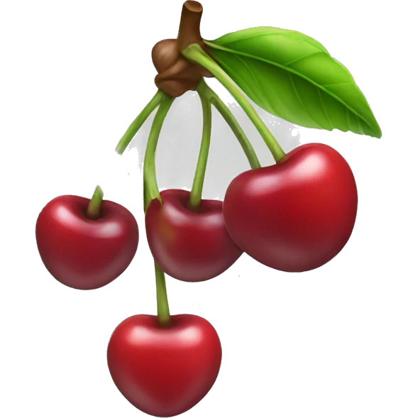 3D Cherry  emoji
