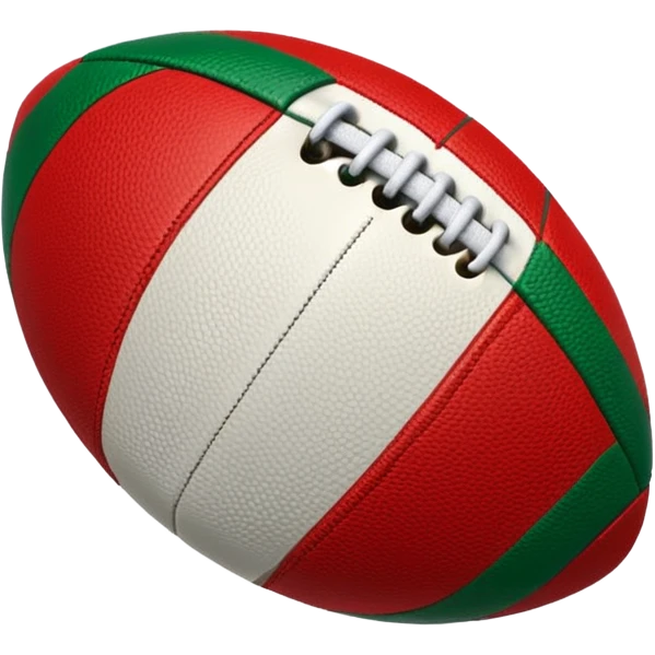 christmas rugby ball emoji