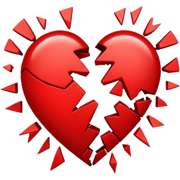 Heart broke  emoji