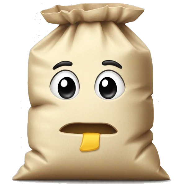 flour in bag emoji