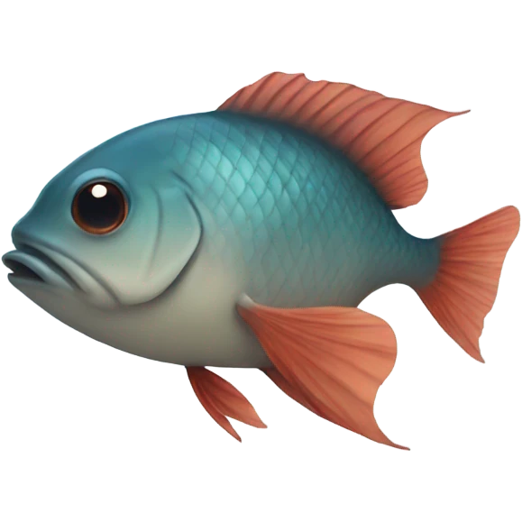 Fish with no eyes emoji