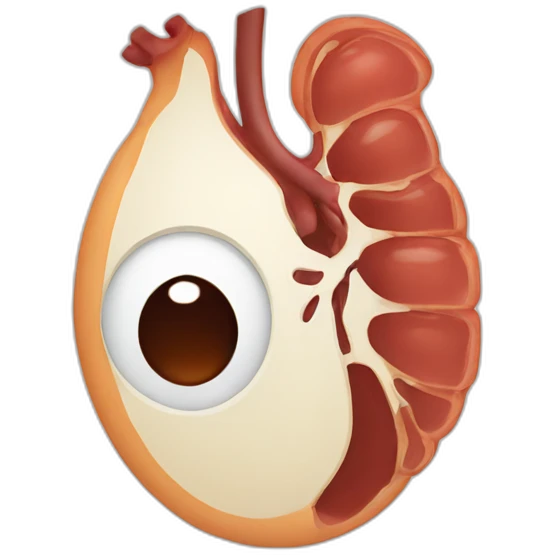 Kidney healthy emoji