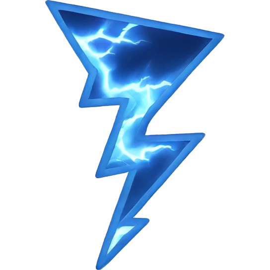 lightning emoji