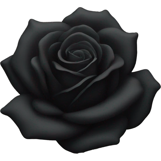 Black rose  emoji