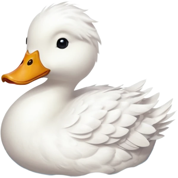 white duck emoji