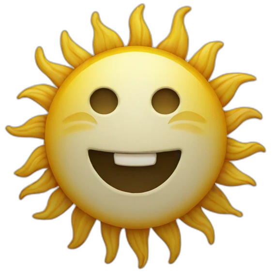 Sun ezid emoji