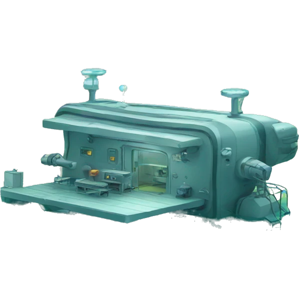 Underwater research station emoji