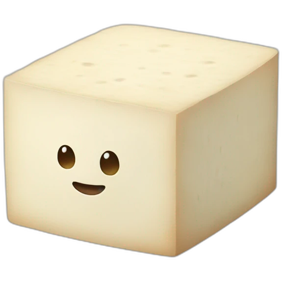 round tofu emoji