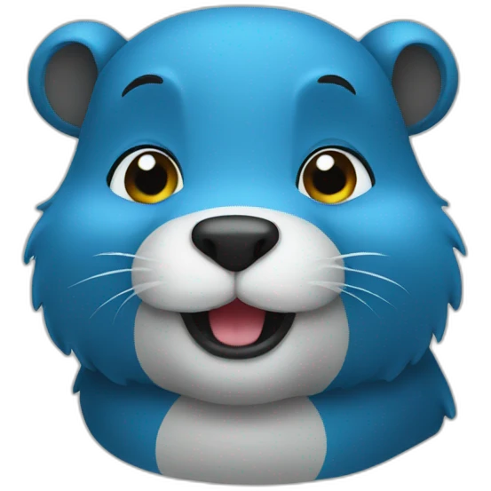 blue gopher emoji