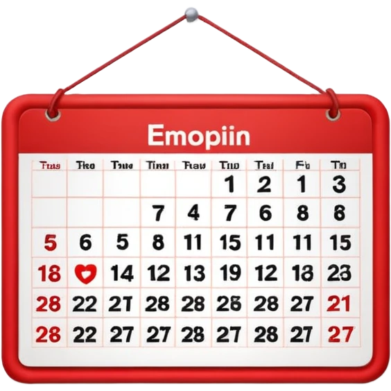 calender emoji