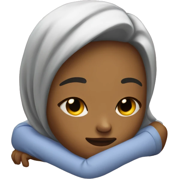 fille qui dort emoji
