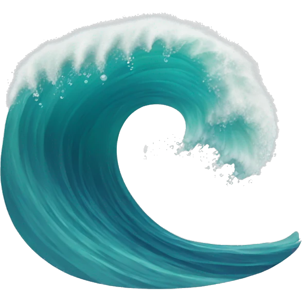 wave emoji