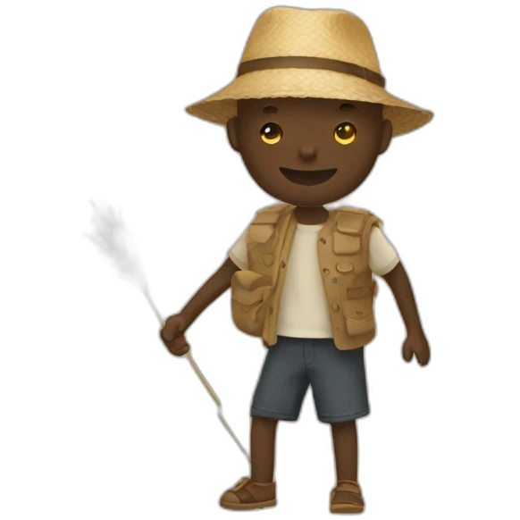 Balo de pailles emoji