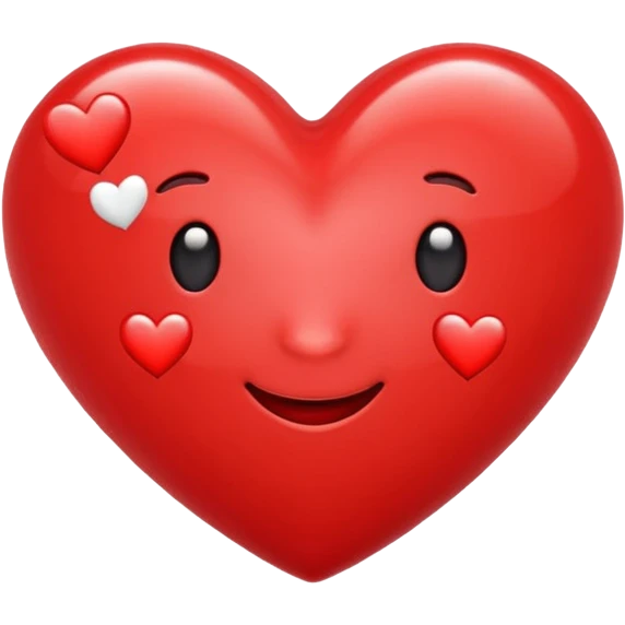 a heart emoji with love symbols emoji