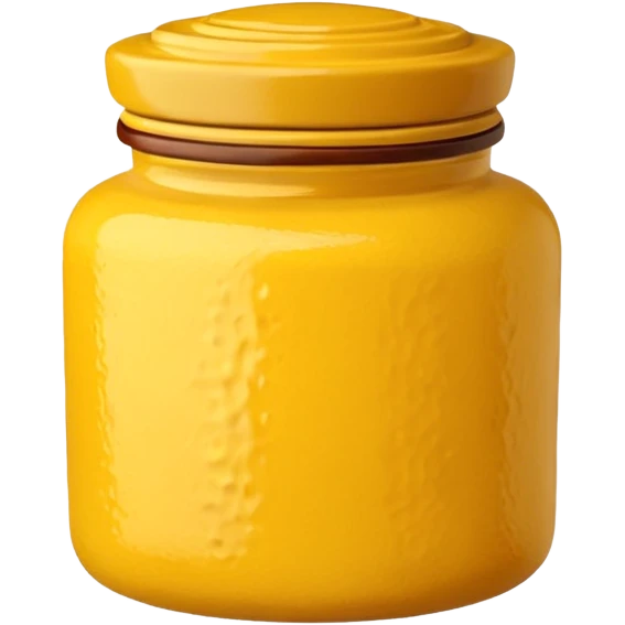 yellow Spice Jar emoji