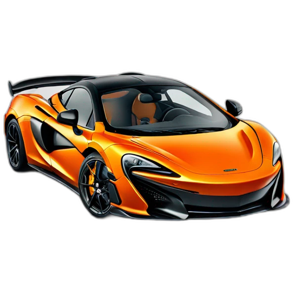 Orange mclaren 650 lt emoji