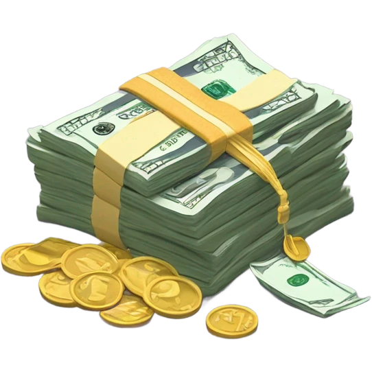 Gain money emoji