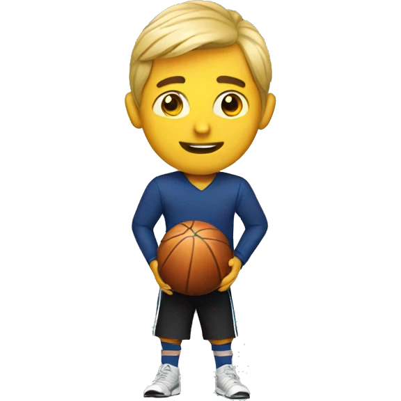 guy with ball emoji