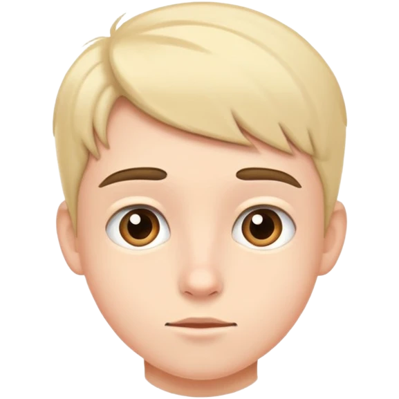 a curious young person emoji