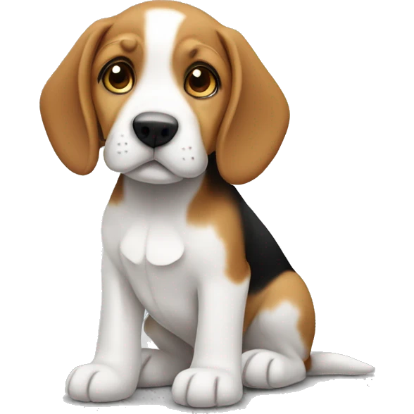 Beagle puppy  emoji