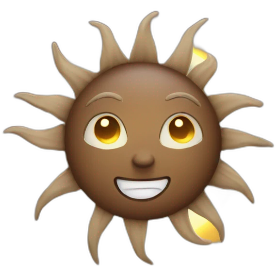 Sun emoji