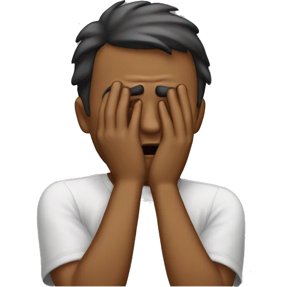 Facepalm emoji
