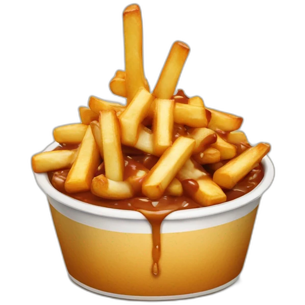 Poutine emoji