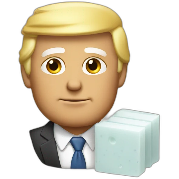 trump-holding-soap emoji