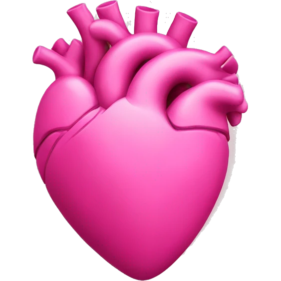 Heart pink  emoji