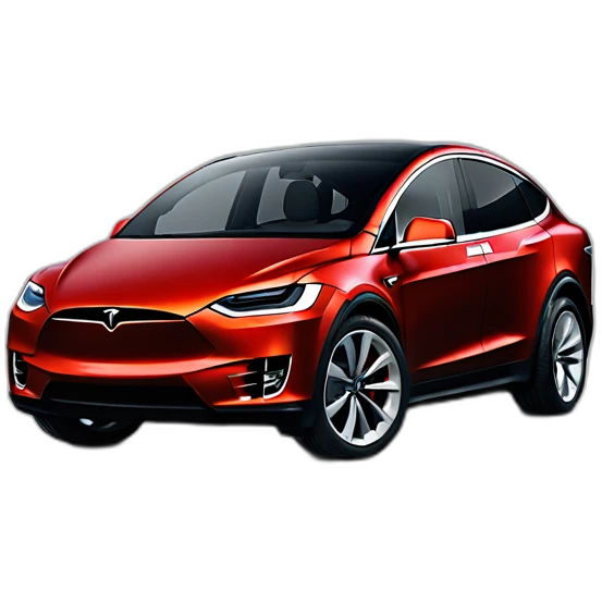 Tesla model x emoji